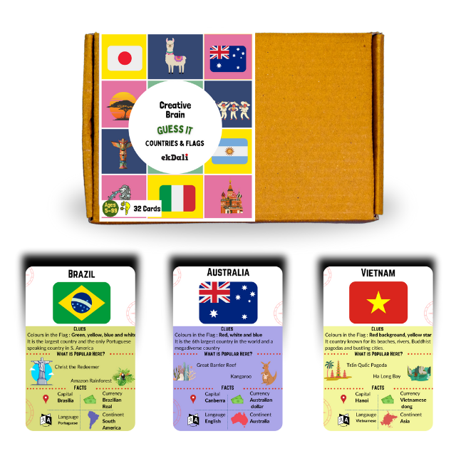 Learn about countries and flags